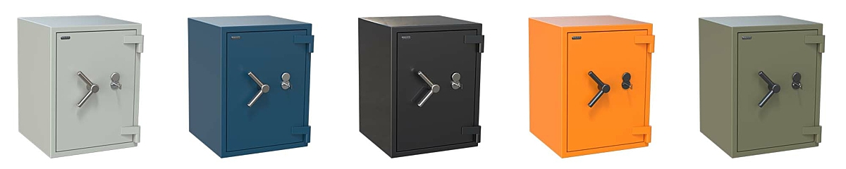 Außenseite des Safes